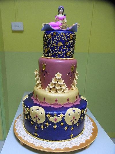 Princess jasmine cake - Cake by amor