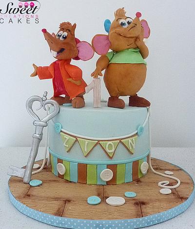 Gus and Jack cinderella cake - Cake by Sweet Creations Cakes