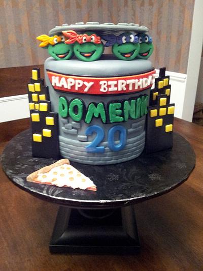 Teenage Mutant Ninja Turtles Cake - Cake by Keri's Kreations