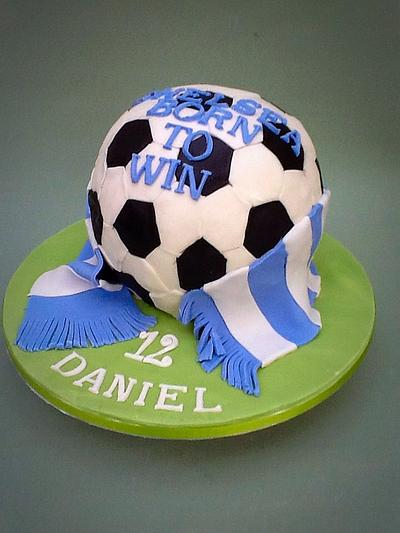 Anyone for football - Cake by lorraine mcgarry