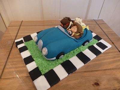 Our family car birthday cake! - Cake by marge1