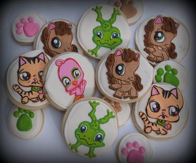 Littlest Pet Shop Cookies - Cake by BeckysSweets