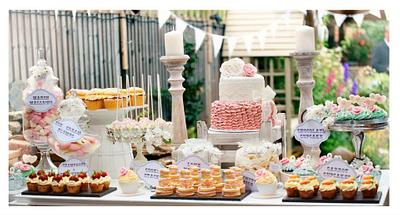 Wedding Dessert Table - Cake by Sugar Boutique