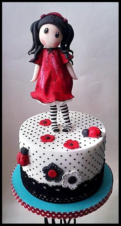 Gorjuss loves Ladybirds  - Cake by Time for Tiffin 