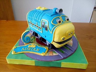 BREWSTER  TRAIN'S CAKE - Cake by Camelia