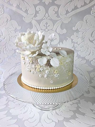 Wedding universary - Cake by Frufi