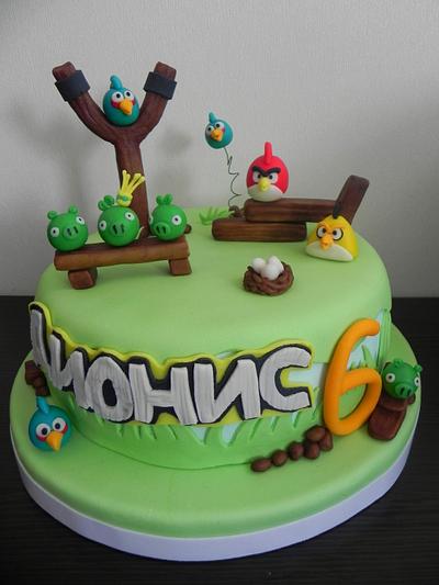Angry birds - Cake by Victoria