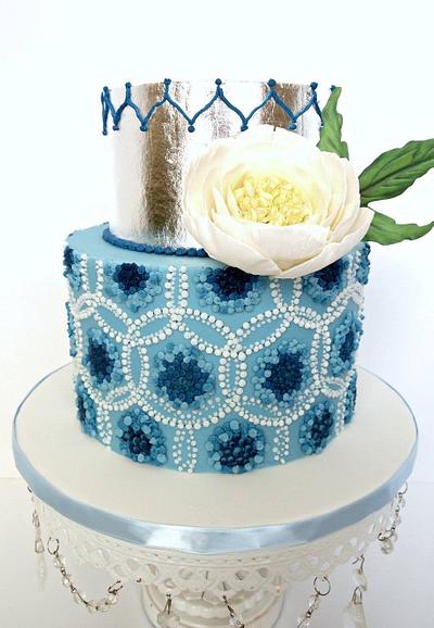 Shades of Blue - Cake by Ann-Marie Youngblood