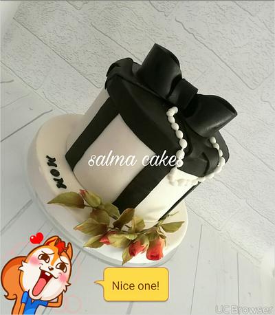 box cake theme - Cake by salma