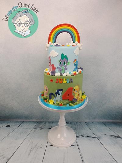 My little pony cake - Cake by DeOuweTaart