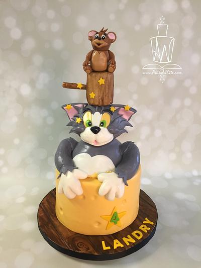 Tom and Jerry Cake - Cake by Akiko White 