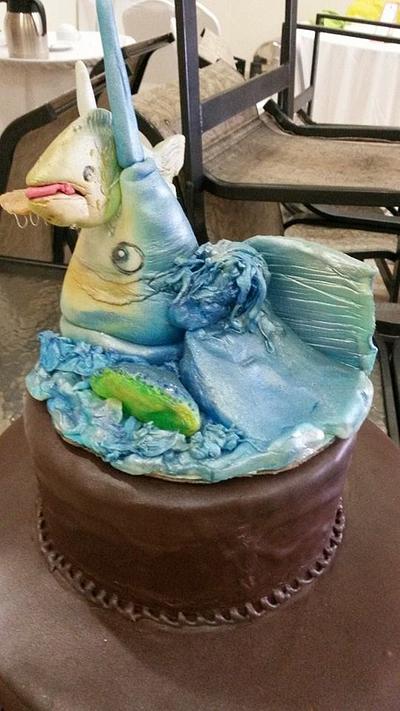 Fishing - BOY´S CAKE WENDING - Cake by ELMACARON
