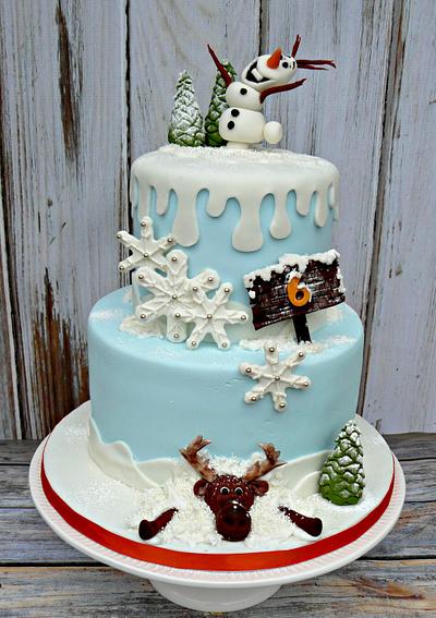 Frozen - Cake by Karens Kakes