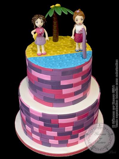 Lego Friends Cake - Cake by Galina Duverne - Gâteaux Sur Mesure Paris