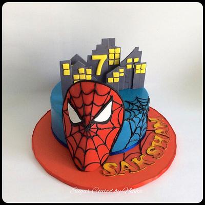 Spider-man cake - Cake by Sugar coated by Nehha