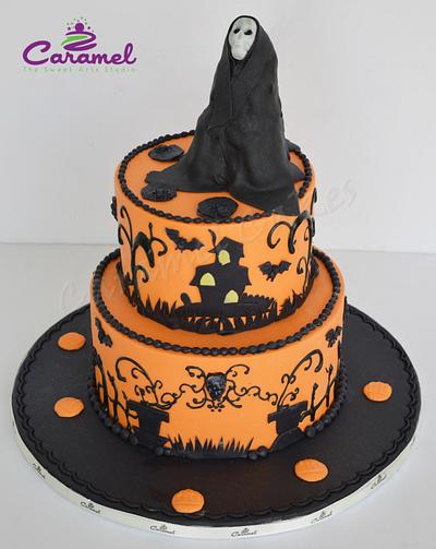 Halloween Cake - Cake by Caramel Doha
