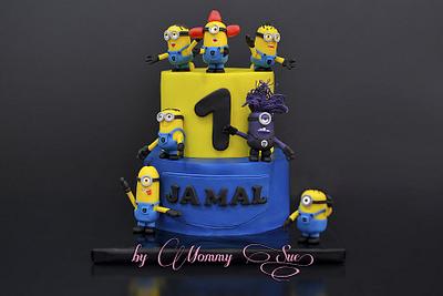 Minion cake - Cake by Mommy Sue