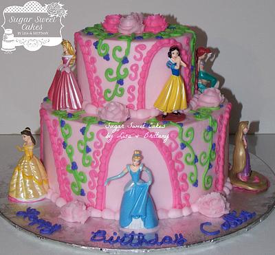 Disney Princesses - Cake by Sugar Sweet Cakes