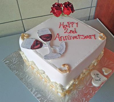 Anniversary Moments... - Cake by Cake Chic3