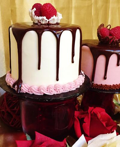 Mini Valentine's Day Cake - Cake by Kendra's Country Bakery