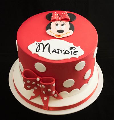 Minnie Mouse for Maddie - Cake by Fondant Fantasies of Malvern