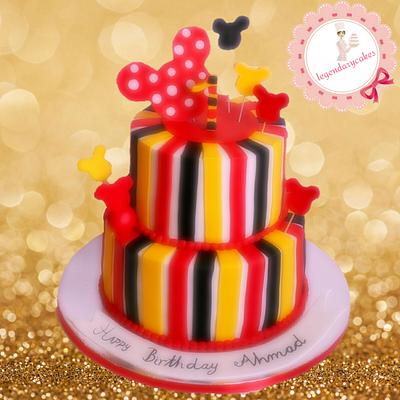 Mickey cake - Cake by LegendaryCakes