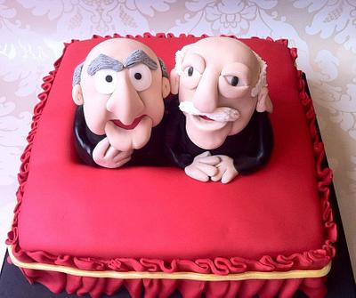 statler and waldorf - Cake by Liah curtis