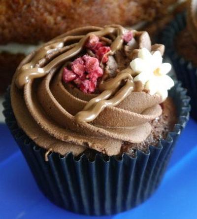 Chocolate Cupcake - Cake by Linda Anderson