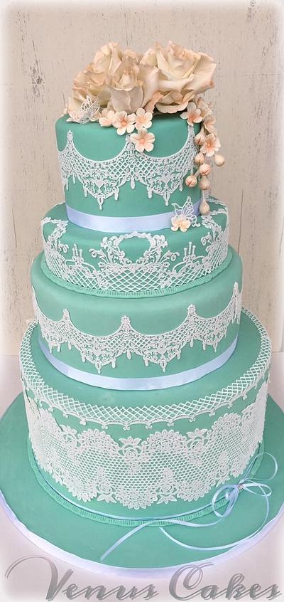 Tiffany rose cake  - Cake by Pompea Camposeo 
