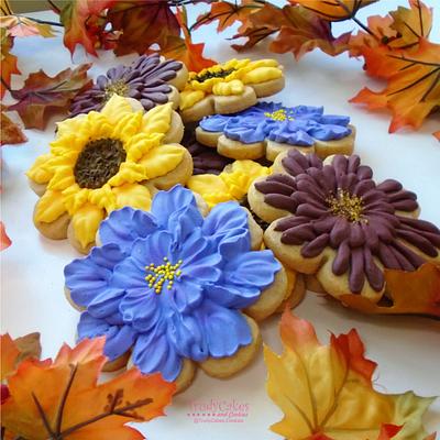 Hello October, Goodbye Pretty Flowers - Cake by TrudyCakes
