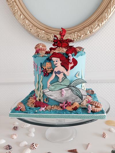 Little mermaid cake  - Cake by Kirsty1985b