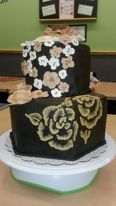 Wedding cake - Cake by livelongandeatcake