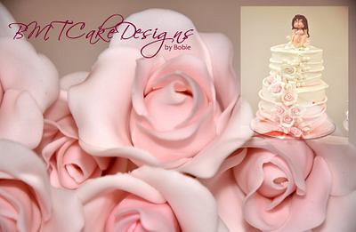 Pink Rose Cake - Cake by Bobie MT