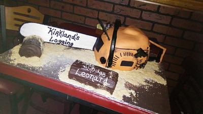 Kirkland's Logging - Cake by PB Bakes & Catering