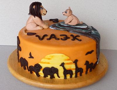 Lion King cake - Cake by agi