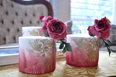 Mini Cake Wedding Favours - Cake by Sumaiya Omar - The Cake Duchess 