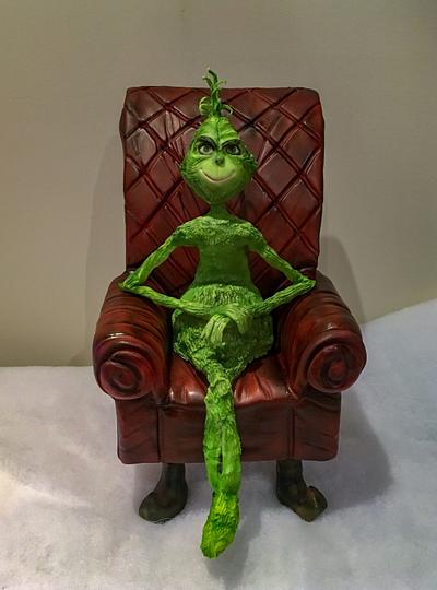 Grinch Christmas  - Cake by  Sue Deeble