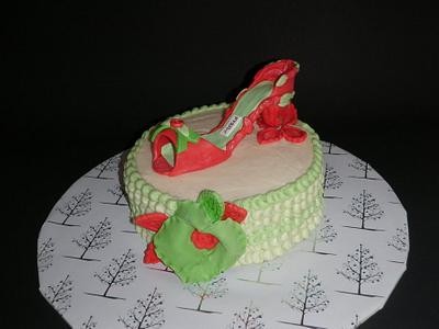 Petal Affect Birthday Cake - Cake by June ("Clarky's Cakes")