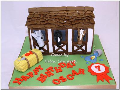 Stable Cake - Cake by Helen Campbell