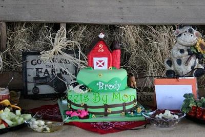 Brody's Barnyard Birthday Bash - Cake by Sweets By Monica