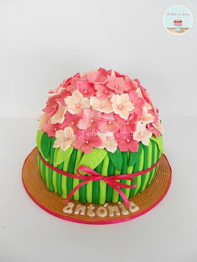 Flower Bouquet Cake - Cake by Ana Crachat Cake Designer 