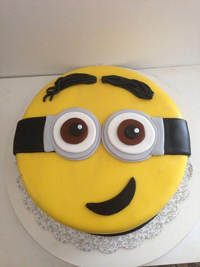 Minion cake and pops - Cake by Elaine