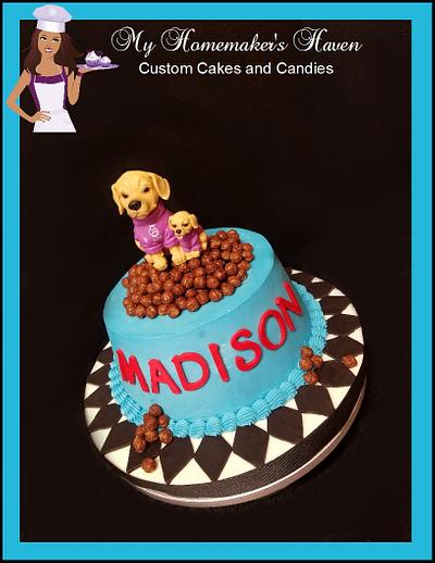 Doggie Kibble Bowl Cake - Cake by Janis