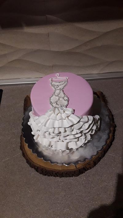 Wedding dress - Cake by Torte Panda