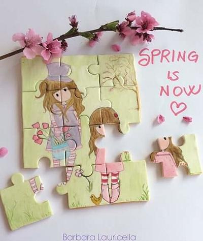  sping biscuit-puzzle - Cake by barbara lauricella