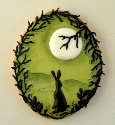 It´s getting Dark little Bunny! - Cake by The Cookie Lab  by Marta Torres