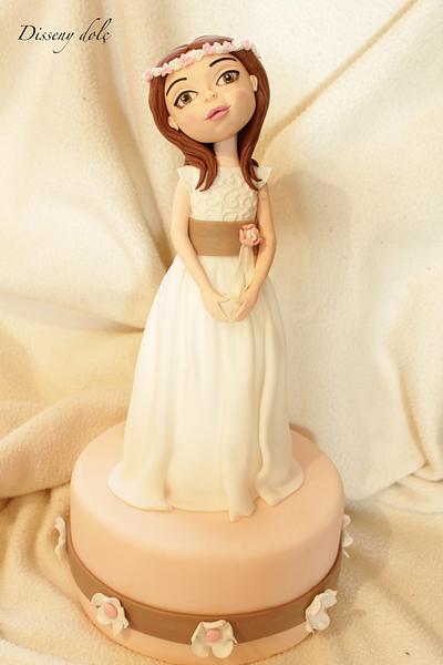 First communion - Cake by Miriambosquets 