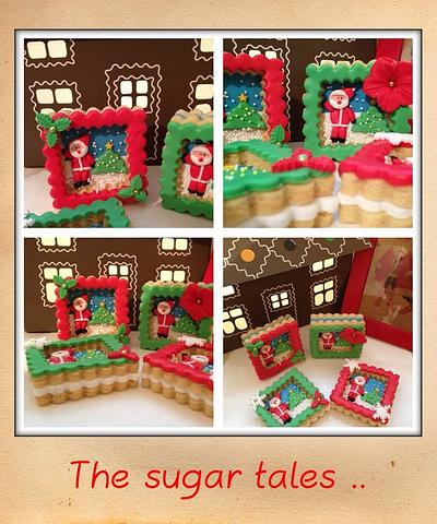 Santa s cookies !  - Cake by Thesugartales