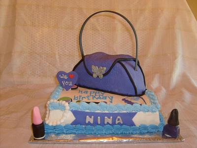 Nina's Purse - Cake by Pamela