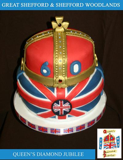 Queen Elizabeth II Diamond Jubilee - Cake by Tiggy